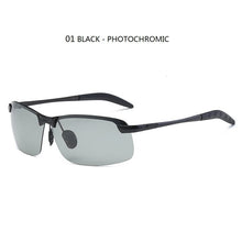 Load image into Gallery viewer, Photochromic Sunglasses Men Polarized Driving Chameleon Glasses Male Change Color Sun Glasses Day Night Vision Driver&#39;s Eyewear