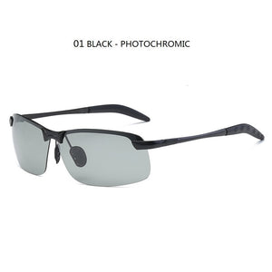 Photochromic Sunglasses Men Polarized Driving Chameleon Glasses Male Change Color Sun Glasses Day Night Vision Driver&#39;s Eyewear