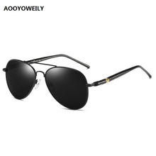 Load image into Gallery viewer, Luxury Men&#39;s Polarized Sunglasses Driving Sun Glasses For Men Women Brand Designer Male Vintage Black Pilot Sunglasses UV400