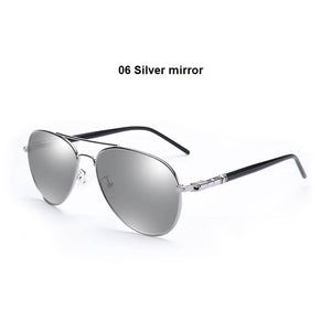 Luxury Men&#39;s Polarized Sunglasses Driving Sun Glasses For Men Women Brand Designer Male Vintage Black Pilot Sunglasses UV400