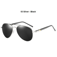 Load image into Gallery viewer, Luxury Men&#39;s Polarized Sunglasses Driving Sun Glasses For Men Women Brand Designer Male Vintage Black Pilot Sunglasses UV400