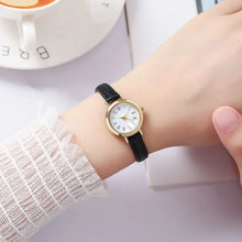 Load image into Gallery viewer, Simple Women Watches Luxury Design Leather Watch Ladies Quartz Wristwatch Womens Small Round Dial Clock Reloj Mujer
