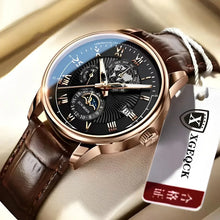 Load image into Gallery viewer, 2024 Fashion Men Watch Fashion Top Luxury Sport Men's Wristwatch Waterproof Luminous Leather Date Quartz Watches Man Clock