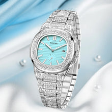 Load image into Gallery viewer, Fashion Ladies Crocodile Pattern Belt Watch Square Roman numerals Female Student Quartz Watch Set