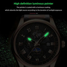 Load image into Gallery viewer, 2024 Fashion Men Watch Fashion Top Luxury Sport Men's Wristwatch Waterproof Luminous Leather Date Quartz Watches Man Clock