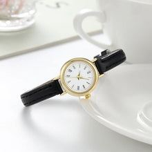Load image into Gallery viewer, Simple Women Watches Luxury Design Leather Watch Ladies Quartz Wristwatch Womens Small Round Dial Clock Reloj Mujer