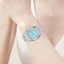 Load image into Gallery viewer, Fashion Ladies Crocodile Pattern Belt Watch Square Roman numerals Female Student Quartz Watch Set