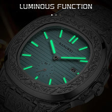 Load image into Gallery viewer, Fashion Ladies Crocodile Pattern Belt Watch Square Roman numerals Female Student Quartz Watch Set