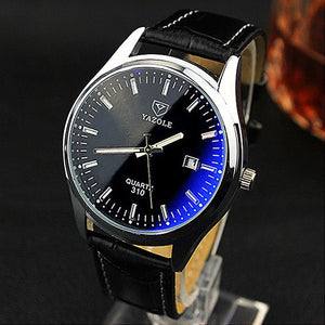 Relogio Masculino 2021 Brand Yazole Watch Business Belt Men's Watch Calendar Fashion Quartz Watch Unique Leisure Leather Watches