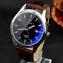 Load image into Gallery viewer, Relogio Masculino 2021 Brand Yazole Watch Business Belt Men&#39;s Watch Calendar Fashion Quartz Watch Unique Leisure Leather Watches
